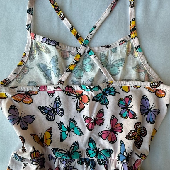 The Children's Place Multicolor Butterfly Print Dress - Picture 4 of 5